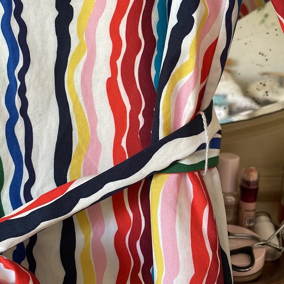 CHINTI & PARKER Rainbow Cotton Shirt Dress - Picture 8 of 13